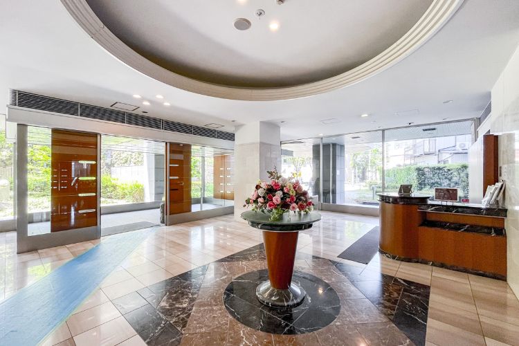 Ｇ.Ａ.タワーのエントランス・ホール