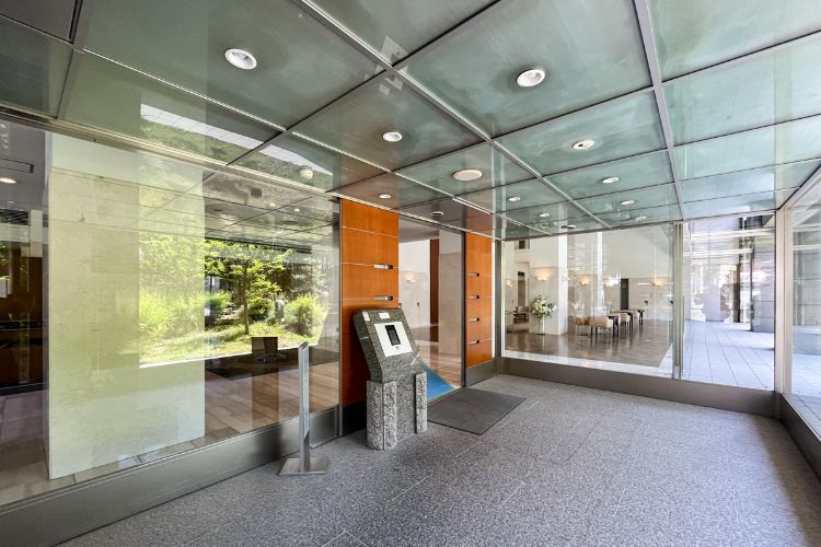 Ｇ.Ａ.タワーのエントランス